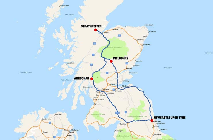 Route-groepsreis-schotland